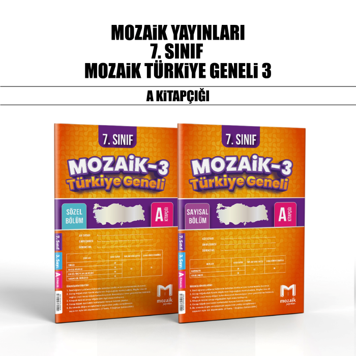 MOZAİK 07.SINIF SÜREÇ ODAK (SOD) SY/SZ 3-A - 25-26